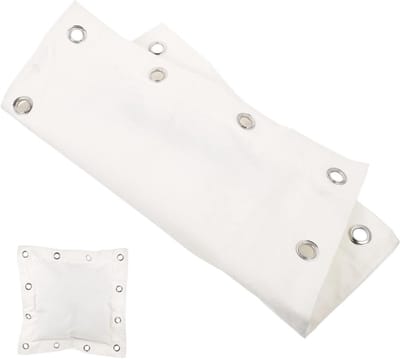 Kinderbokszak - Stootkussen - Bokstraining - Stevig Materiaal - 40x40x3CM - Wit