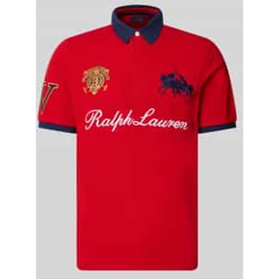 Regular Fit poloshirt van puur katoen