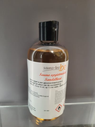 sauna opgietmiddel sandelhout - sauna geuren - sauna opgiet