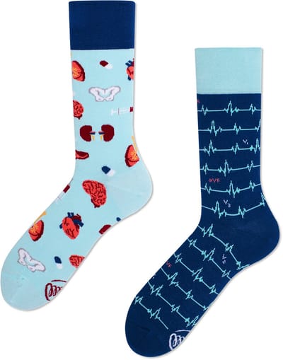 Many Mornings unisex sokken Dr Sock - Unisex - Maat: 43 - 46