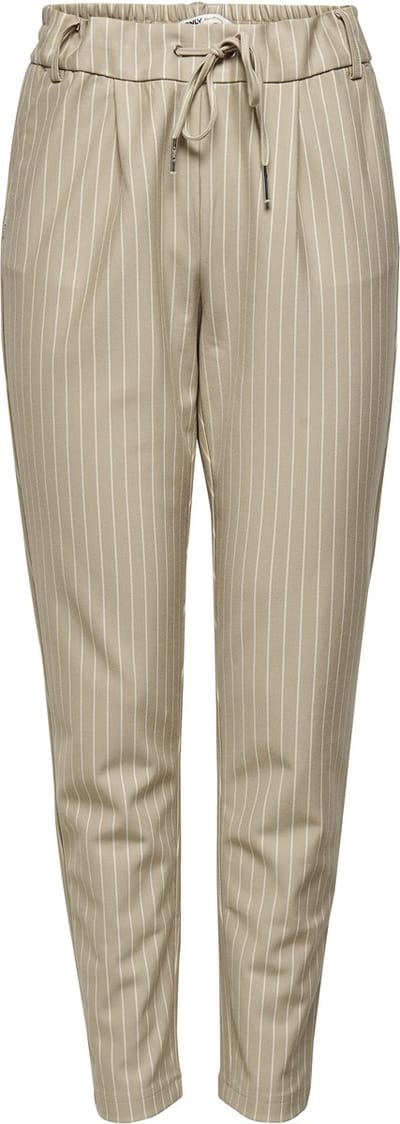 Only Broek Onlpoptrash Easy Rush Stripe Pnt No 15176615 Humus/w. Cloud D Dames Maat - W34 X L32