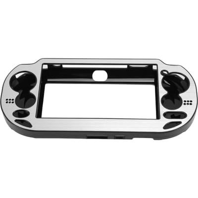 Beschermhoes voor spelconsole, waterdicht, schokbestendig, metalen consolehoes voor Vita 1000 PSV 1000 zilver