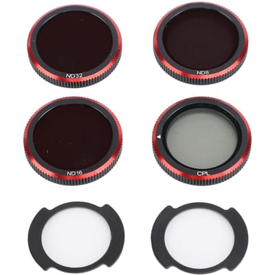 4 In 1 Magnetische ND CPL Filters Set voor Neo Drone ND8 ND16 ND32 CPL Filters HD Optisch Glas black