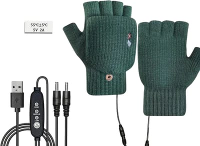 Livano Winterhandschoen - Wanten - Gloves - Touchscreen Handschoenen - Handschoenen Winter - Groen Deluxe