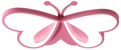 Geargalaxy Plafondlamp - Kinderkamer Lamp - Kamerlamp - Plafonnière - Verlichtingslamp - Meisjes - LED - Vlinder vorm lamp - Roze