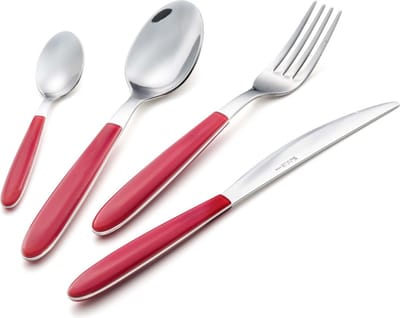 24-delige bestekset - rood 73 - Vero - Eme Inox Italy
