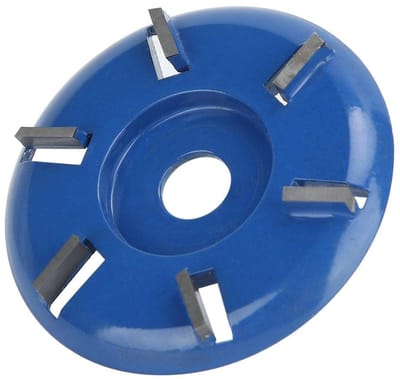 aladdien - Houten Snijdraai - Houtbewerking Tools - Hoogwaardige kwaliteit - 6 tanden - Efficiënt en duurzaam - Geschikt voor hout - 15 x 13 cm