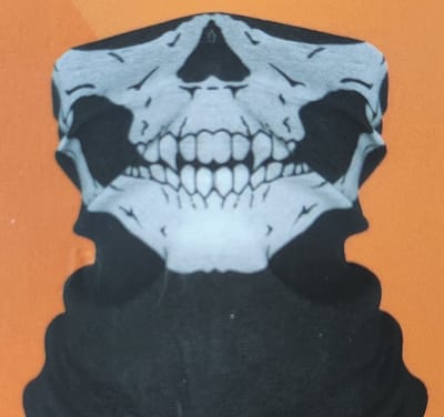 Balaclava schedel - bivak schedel - carnavals masker - schedel masker - halloween masker - skull mask - Schedelmasker - Skull hood - Schedel bivakmuts - Doodsgrijns balaclava - Skull face cover - Skelettenmasker - Grim Reaper mask - Skelet Ghost mask