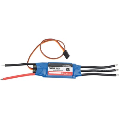 SURPASSHOBBY 40A ESC sans balais Contrôleur de vitesse électronique 24S 512NC BEC5V 3A gray