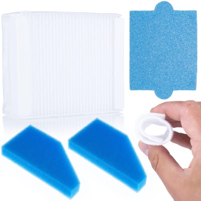 Rosfix Filterset Vervanging - HEPA 99,95% 0,15µm - 102x90x40mm - Geschikt voor Thomas Aqua+