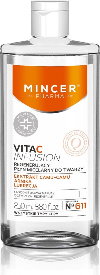 Vita C Infusion regenererende micellaire lotion voor het gezicht nr.611 250ml