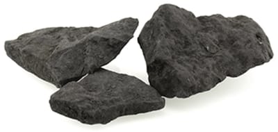 Shungit ruw (0.00) - 3-10 cm - zwart