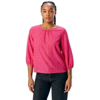Blouse Object Noos Top Laila 3/4 - Raspberry Sorbet