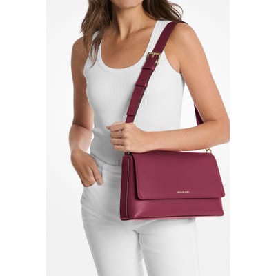 Michael Kors Large Messenger Mulberry Size: OS | Shoulder Bags Outlet | Dames | Roze