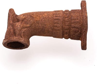 Antieke muurfontein met houder voor emmer - Decoratieve waterspeier voor buiten
