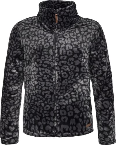 Protest Prtpaco – Fleece vest Dames – Panterprint – High-pile fleece