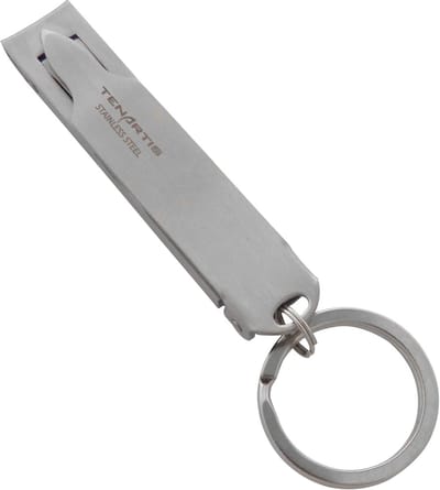 Nagelknipper met vijl en sleutelhanger voor precisie
