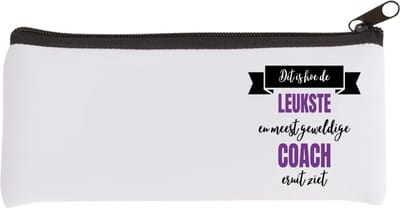 Akyol - leukste coach eruit ziet Etui - Coach - beste coach - sport - verjaardagscadeau - klein cadeautje - kado - gift - geschenk - verrassing - 20 bij 9 cm