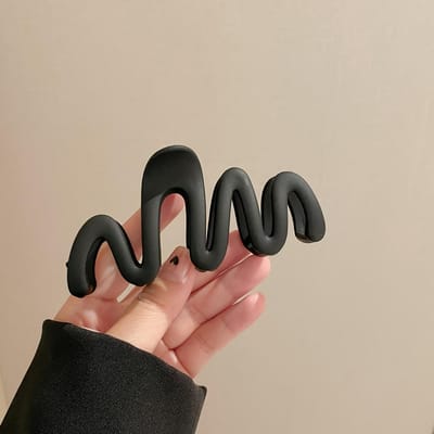 FURDANXINYI, Ensemble Vintage Pinces à Cheveux Mat Solide Grande Pince à Cheveux Torsion Ondulée Accessoires de Coiffure Élégants pour Femmes Et