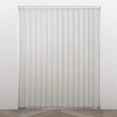 Lamellen set Easy Nature - Transparant - White - 40 x 260 - 5 lamellen