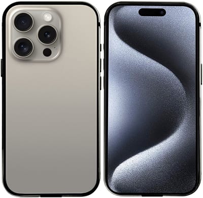 Rixus Crash Guard Case For Apple iPhone 15 Pro Max Natural Titanium