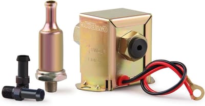 Elektrische Brandstofpomp - Universele Pomp - Brandstoftoevoer Garanderen - Zelfaanzuigend Ontwerp - 12 Volt - Metaal