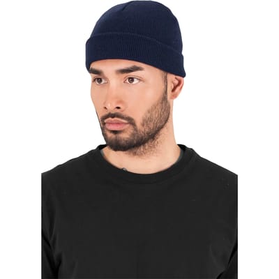 Flexfit - Heavyweight Beanie navy one size Beanie Muts - Blauw