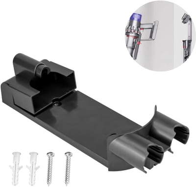 1stuk - Stofzuigeraccessoire - Wandbevestigingsbeugel - Compatibel met Dyson V7 V8 oplaadstation - Opladen en opbergen - Wandbevestigingsbeugel - Draadloze stofzuiger - Zwart