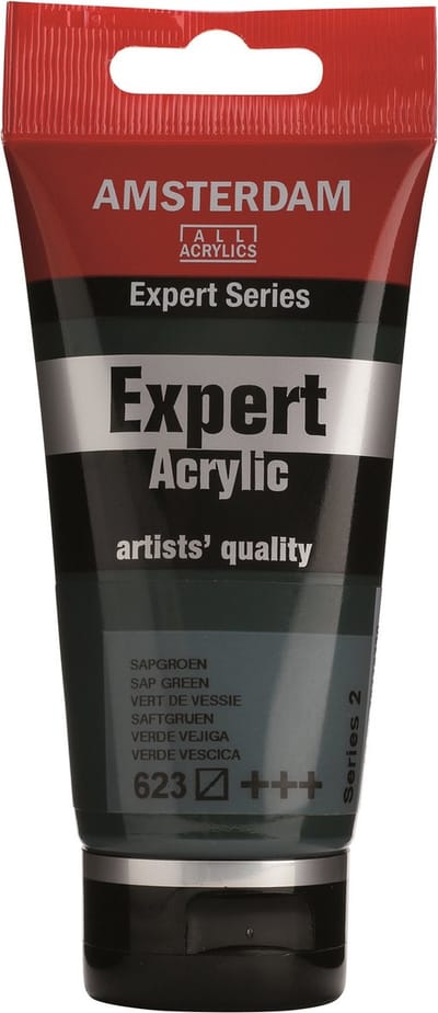 Amsterdam Expert Series Acrylverf - 75 ml - Sapgroen 623   8712079289638   Verf