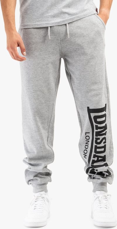 Lonsdale Logo Large Joggers Grijs M Man