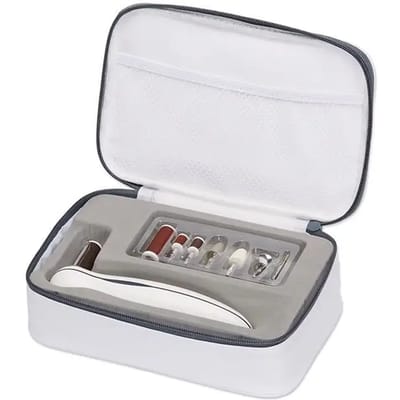 Lanaform - Nails Care - Manicure Set - Nagelvijl Elektrisch - Nagelverzorging - Opbergtas - Manicure En Pedicure - Voetvijl