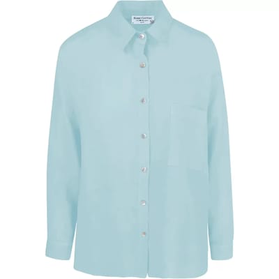Dameshemd met lange mouwen Haris Cotton
