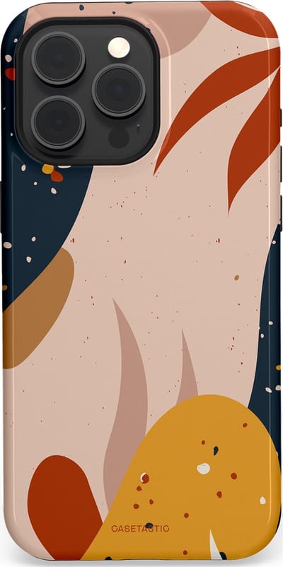 Casetastic Hoesje Geschikt voor Apple iPhone 15 Pro Max Magsafe - Stijlvolle Beschermende Duo-layer Case - Terravorm