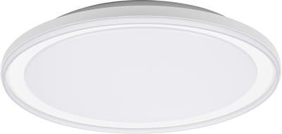 OSRAM ORBIS Pederson LED plafondlamp met kunststof ring, wit, 24W, 1450lm, 3000K, 830 vriendelijk warm wit, 450mm diameter, IP20 bescherming, inclusief montageschroeven en pluggen