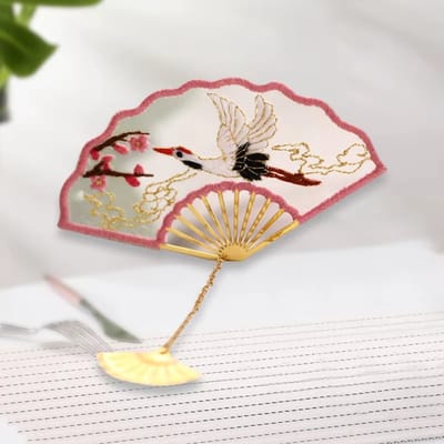 Borduurpakket Ooievaar Bladwijzer DIY – Borduren – Hobbypakket voor Volwassenen – Creatief Volwassenen & Tieners – Knutselpakket Volwassenen – DIY Hobby Volwassenen – Borduurwerk Creatieve Set