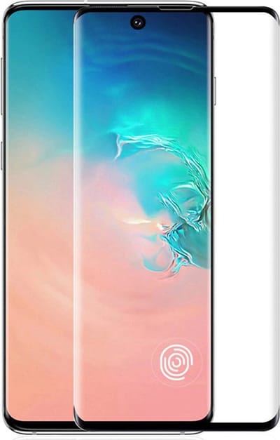 DrPhone FCG - 9H Glazen screenprotector - 3D - Volledige Dekking - Glas Scherm Beschermer - Geschikt voor de Galaxy S22