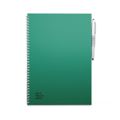 Erasable Notebook A4 - Forest Green - Premium / A4