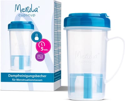 Merula Cupscup - Magnetron Reiniger voor Menstruatiecup - Snelle Reiniging - Effectief - Handig in Gebruik