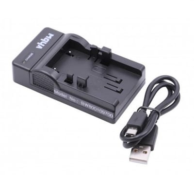 Camera acculader compatibel met o.a. Canon NB-1L/NB-3L, Konica DR-LB4 en Minolta NP-500/NP-600 accu's