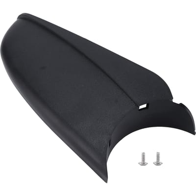 Cache de rétroviseur inférieur côté passager de remplacement pour Vauxhall Astra H MK5 2004‑2009 black