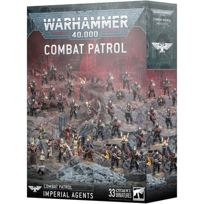 Beeldje Games Workshop Warhammer 40k - Patrouille Agents Imperiaux (2024) (x33)