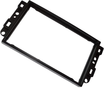 Autoradio-adapter - ISO-radio montage - Zwart - 1 DIN 2DIN - Geschikt voor standaard autoradio's - Ideaal voor vervanging