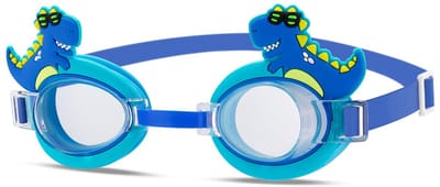 Spokey PLAYA Zwembril - Blauw - UV-bescherming - Verstelbare band - Verstelbare neusbrug