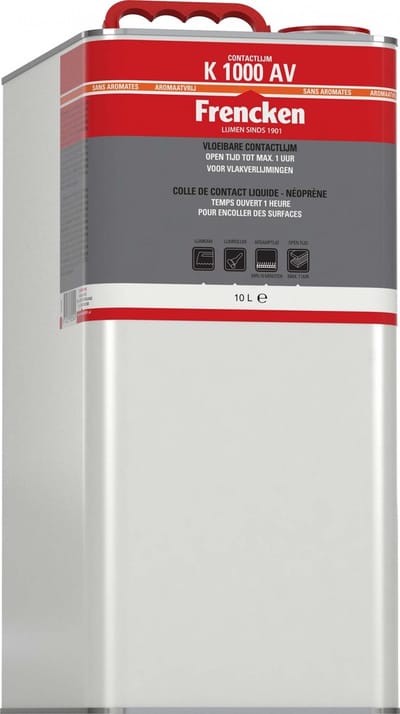 Frencken K1000 AV Contactlijm - Geel/Bruin - 10L