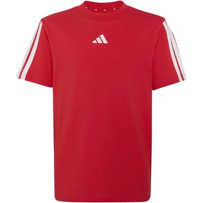 Adidas Essentials T-shirt Met Korte Mouwen Rood 15-16 Years Kinderen
