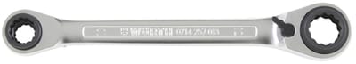 Wurth - Dubbele ratelringsleutel 4-in-1 - 4 in 1 metrische dubbele ringratelsleutel Met POWERDRIV®-aandrijving Sleutelwijdte 8 x