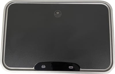 4cookz® Iowa vervangingsdeksel sensorprullenbak - 50 Liter - mat RVS