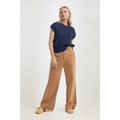 Josephine & Co Jelmer Pants Coffee Größe: 34 | Stoffhosen Outlet | Damen | Braun