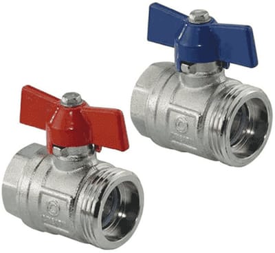 Radson bolkraanset recht 1" bu.dr. - 1" bi.dr.685259