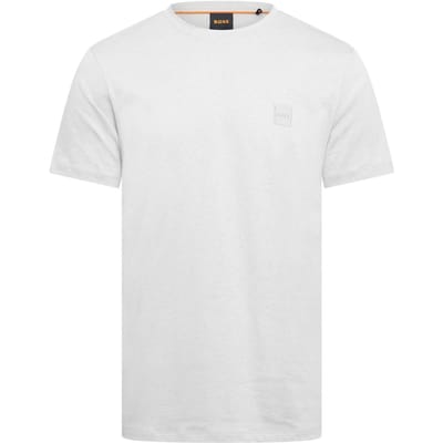 Boss Oranje premium katoenen T-shirt voor heren (Zilver)